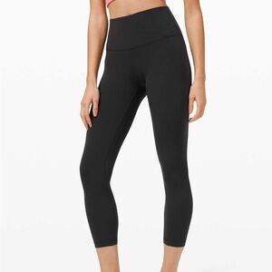 Lululemon 23” Align High-Rise Crop Leggings in black